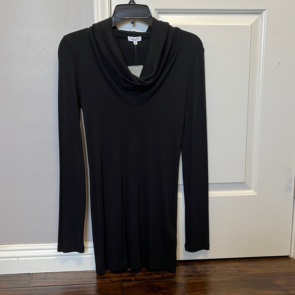 Long sleeve cowl neck top
